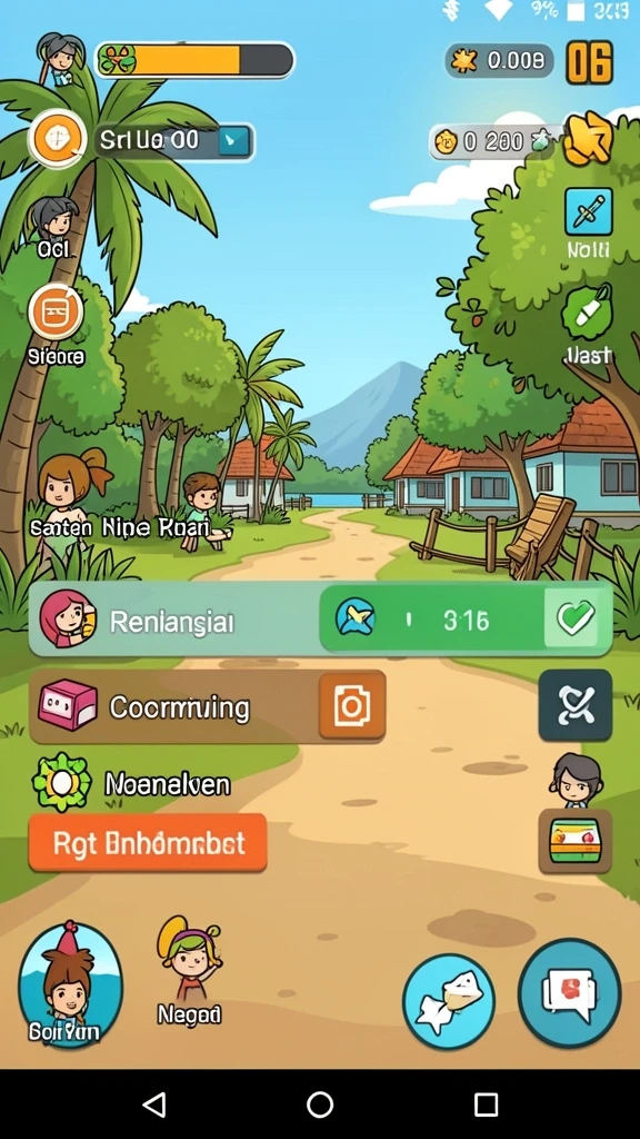 73k - Karakter unik dengan desain yang menarik.