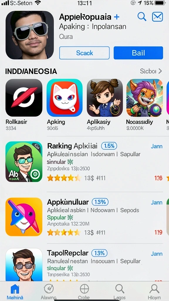 bigmsg - Tampilan awal yang menarik dan user-friendly.