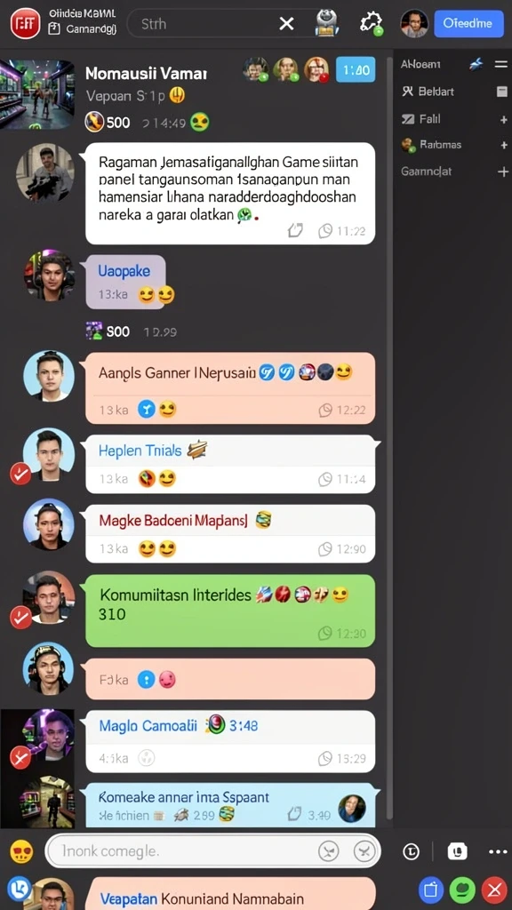 bigmsg - Beragam karakter yang dapat dipilih untuk bermain.