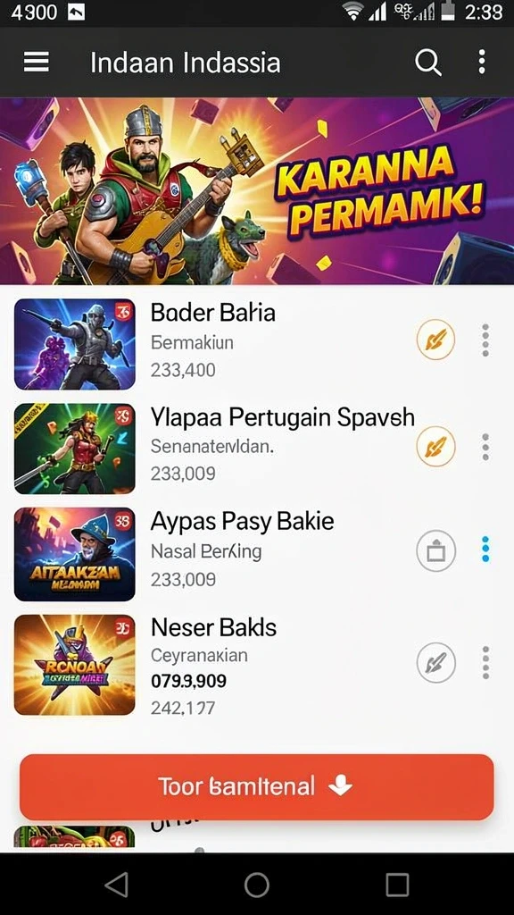 okjkt - Tampilan antarmuka yang menawan dan intuitif.