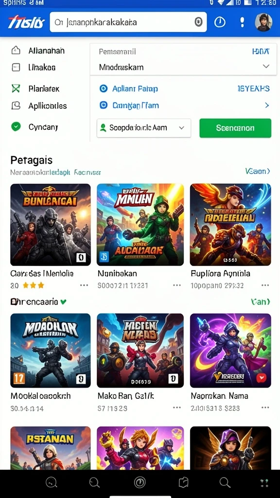 padi777 - Tangkapan layar menunjukkan tampilan awal aplikasi PADI777.