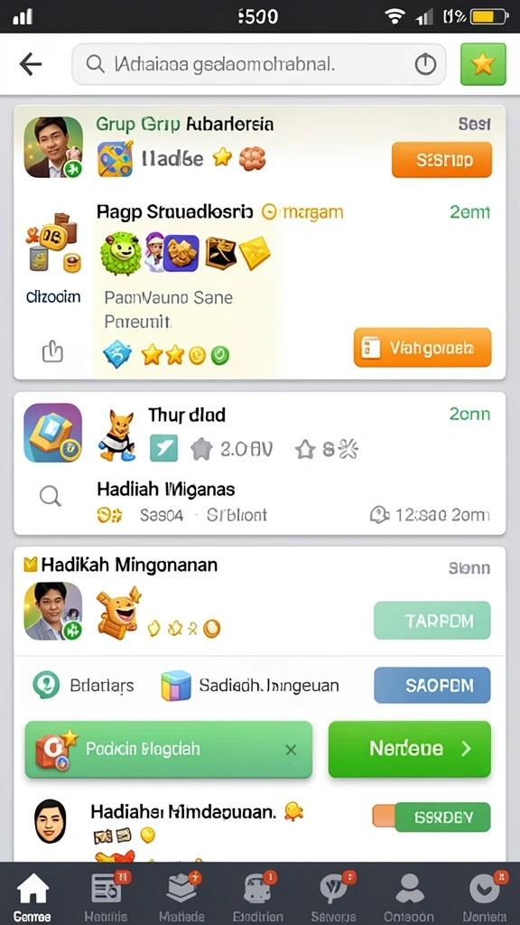 wayang88 - Tampilan antarmuka yang user-friendly dan menarik.